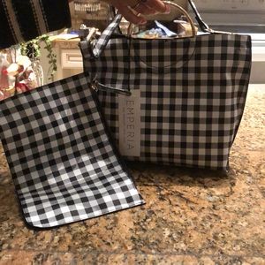 Emperia plaid purse